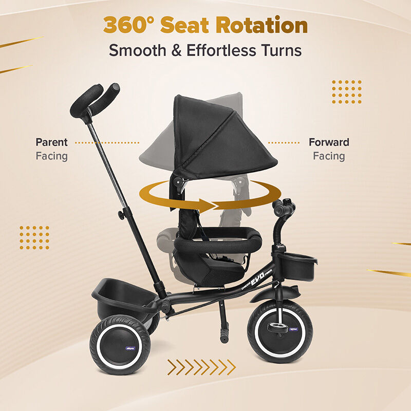 4in1 Evo Trike (Black) image number 3